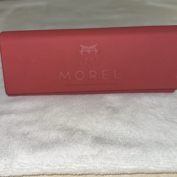 Morel Rusty Red Semi Hard Eyeglass Case TRI-Fold EUC - Picture 6 of 6